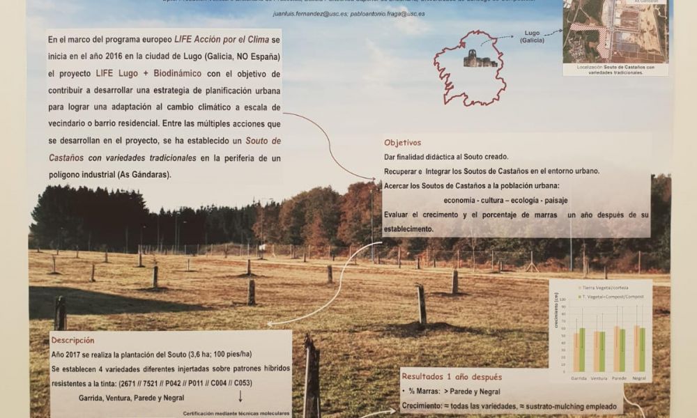 LIFE Lugo Biodinamico en Biocastanea poster